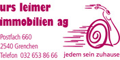 Logo Urs Leimer Immobilien AG